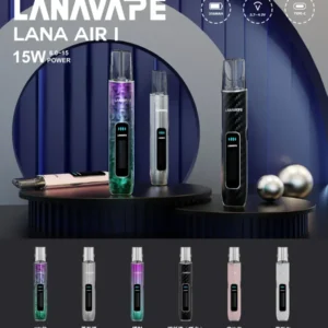 LANA AIR 主機【新款上市】 6-15W功率可調｜智能熒幕 | 通用 RELX、SP2S、LANA 一代煙彈